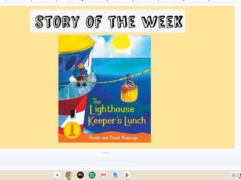 The Lighthouse Keepers Lunch - Reception Literacy