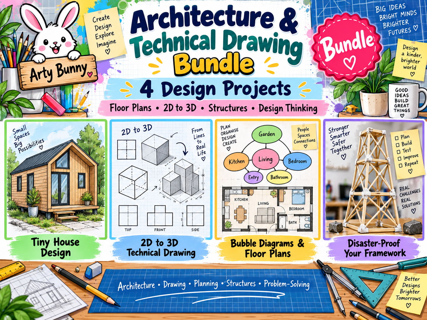 Architecture & Technical Drawing Bundle