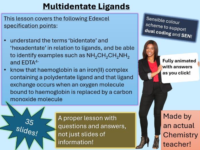 Multidentate Ligands (click for video preview)