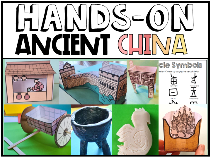 Ancient China Crafts Hands-on Shang Dynasty Activities Great Wall of China KS2