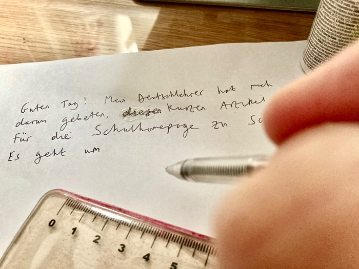 National 5 German, Assignment-Writing, 11 questions, glossaries, grammar reference section.