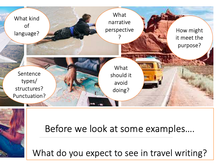 A Level English Language Original Writing Coursework Lessons Speeches Monologues Travel Writing