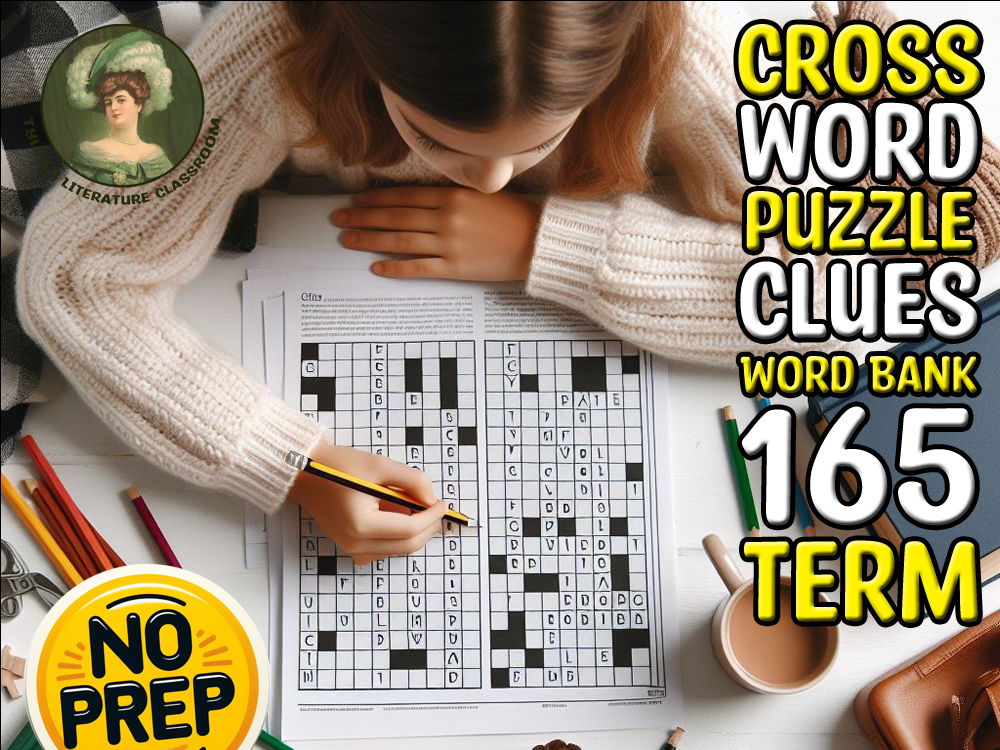 Informational Text #1-11 ELA Vocabulary Crossword Puzzle | Teaching ...