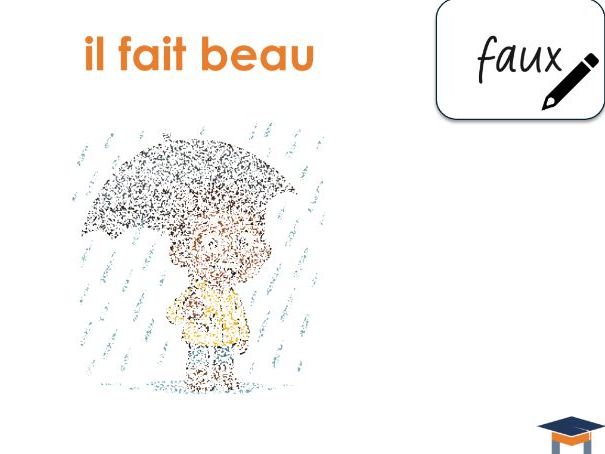 French - Weather introduction