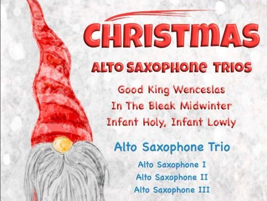 Christmas Alto Saxophone Trios Book 4