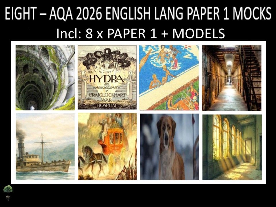EIGHT - AQA PAPER 1 | 2026 FULL MOCKS | MODELS
