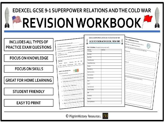 Edexcel GCSE Cold War: Revision Workbook 1956-1991