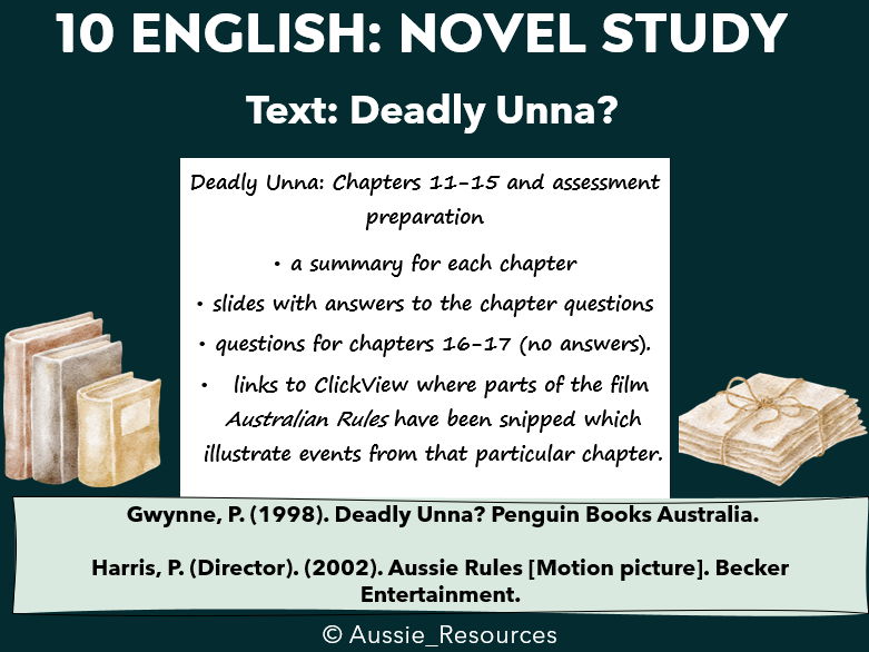 Deadly Unna: Chapters 11-15