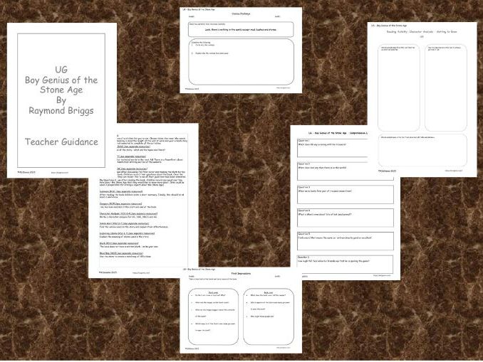 UG - Teacher Guidance and resources