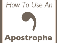 Apostrophes Simplified