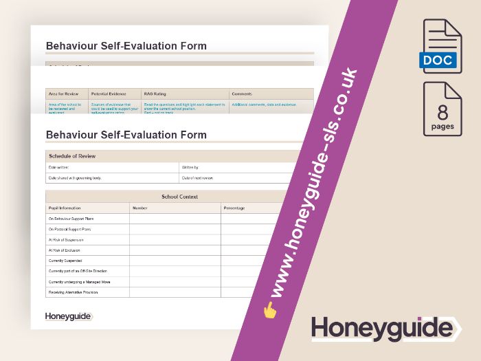 Behaviour Self -Evaluation Form SEF