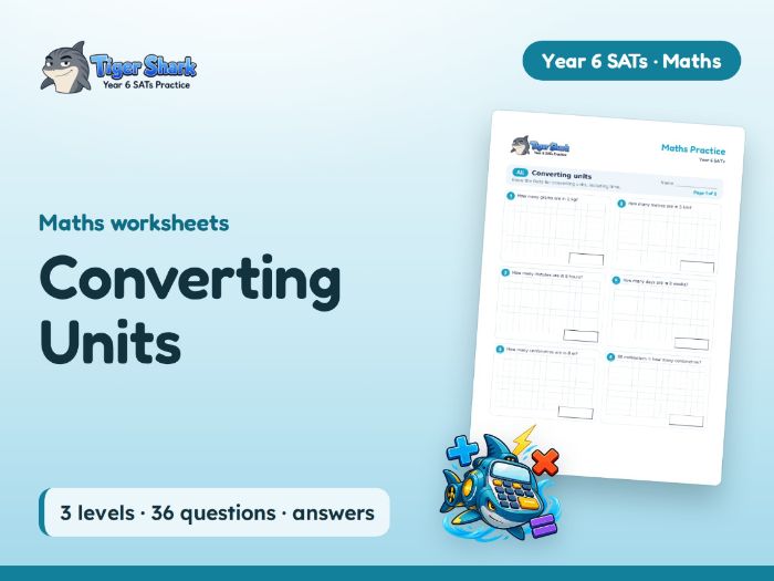 Converting Units Worksheets: Year 6 Maths