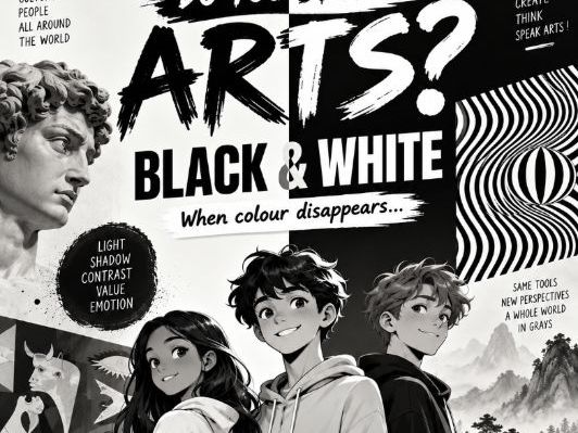 Black & White | Art History & Visual Art Activities