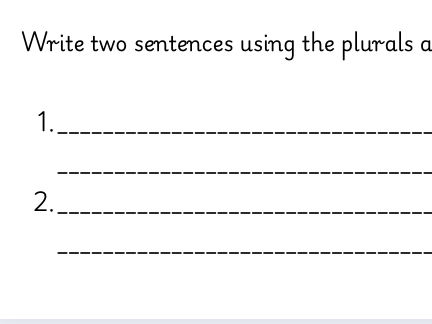 Plural rules f to ves worksheet