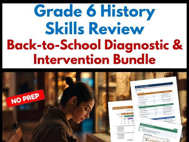 Grade 6 History Skills Review | Back-to-School Diagnostic