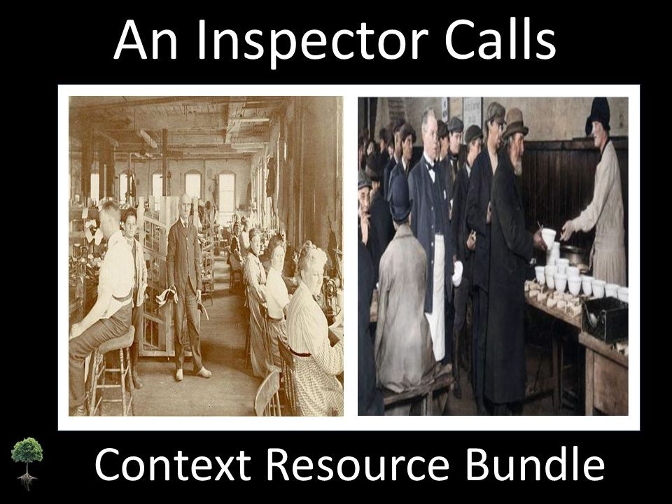 J.B. Priestley - An Inspector Calls: Context Bundle