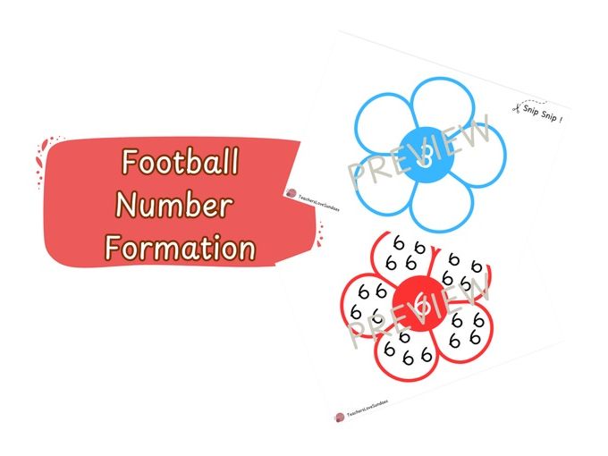 Football Number Formation