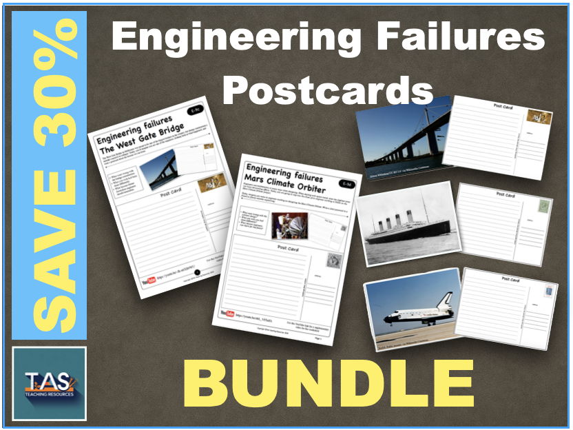Engineering Postcard Failures Series BUNDLE
