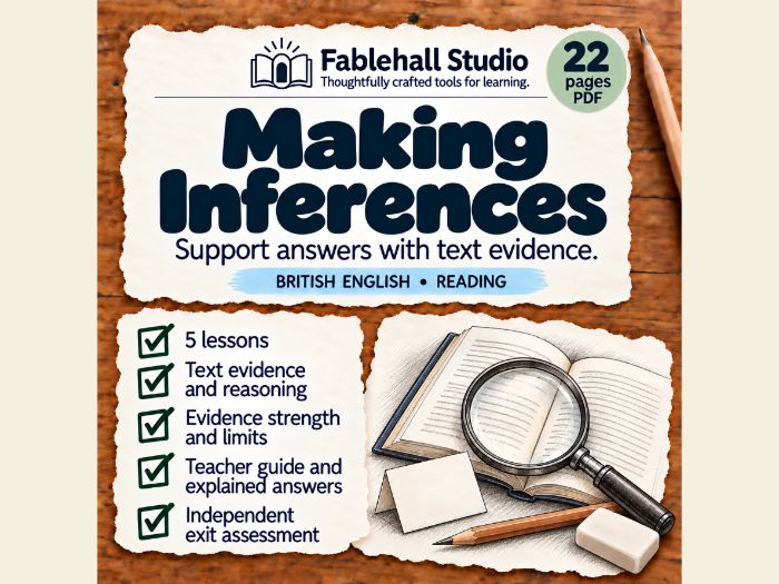 Making Inferences with Text Evidence: 5 Lessons