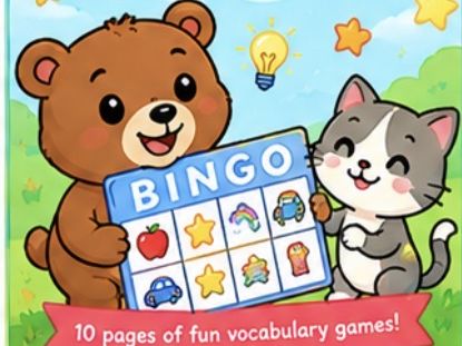 Vocabulary Bingo Game | Grades 1–2