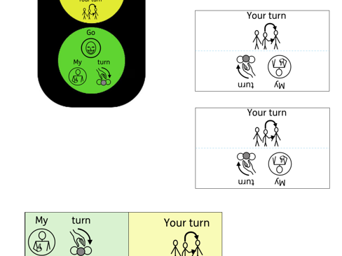 My turn Your turn visuals