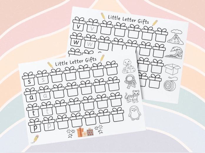 Phonics - Little Letters Gifts (formation)