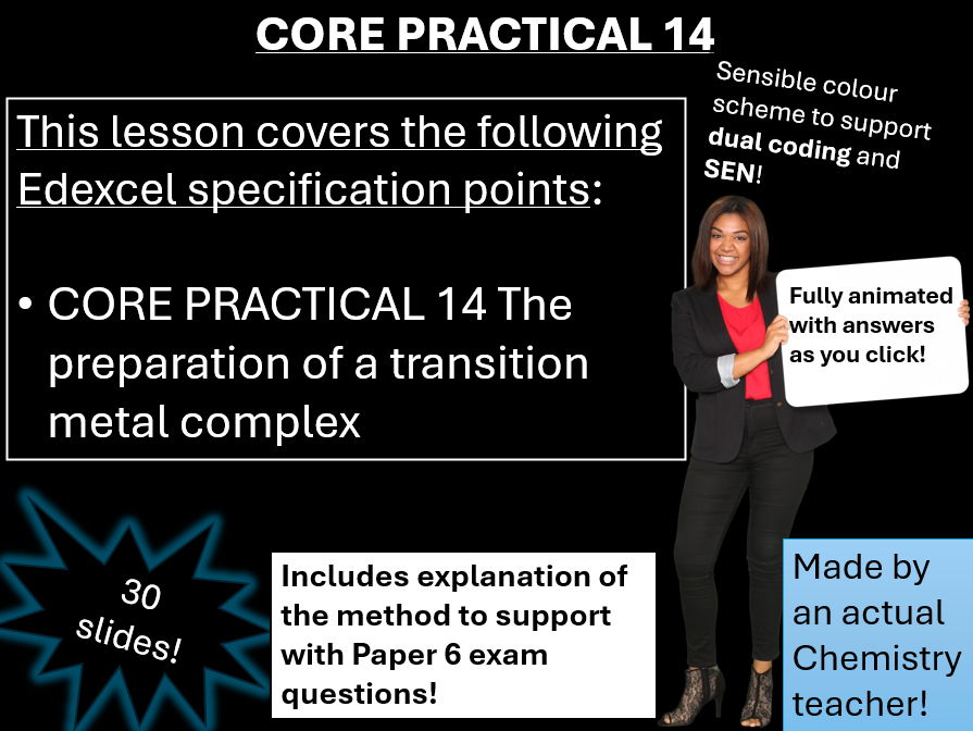 Core Practical 14 | Edexcel International A2 Chemistry (click for video preview)