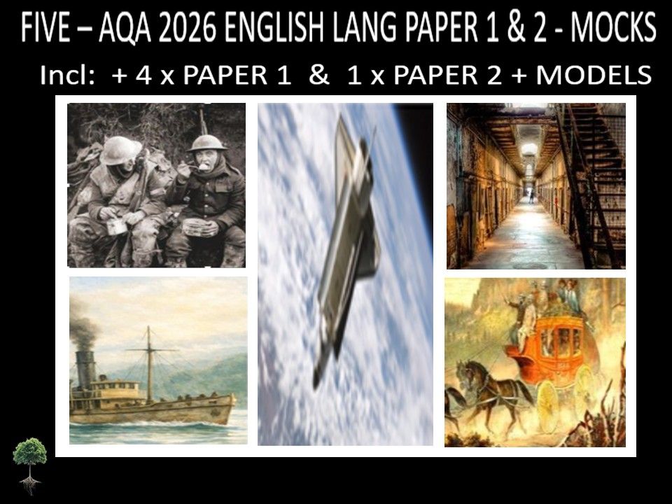 FIVE - AQA PAPER 1 & 2 | 2026 FULL MOCKS | MODELS