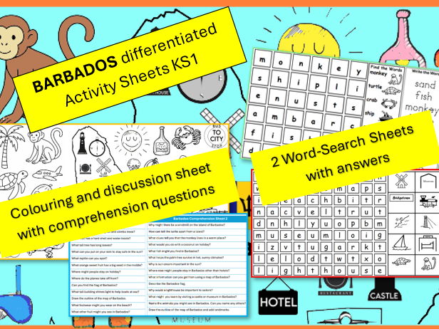 Barbados Activity Sheets KS1