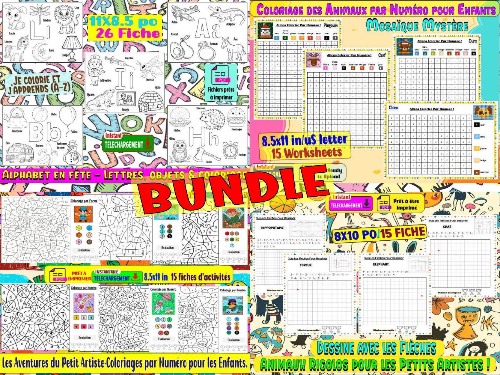 Le Laboratoire Créatif des Petits Artistes Dessiner, Colorier & Apprendre