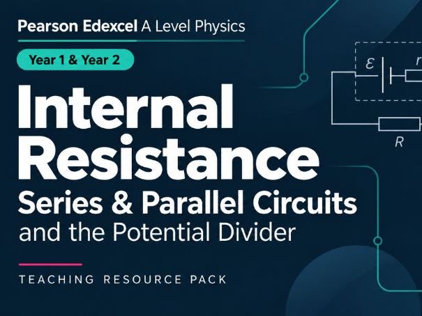 11 - Int Resistance, Series and Parallel Circuits, and Potential Divider Physics (Y1 & 2) AL Edexcel