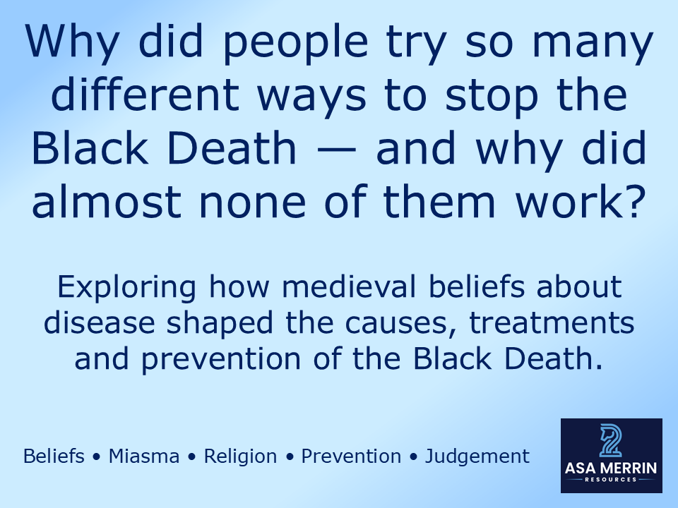 GCSE Medicine Through Time: The Black Death Lesson | Living Graph, Continuum & Retrieval Plenary