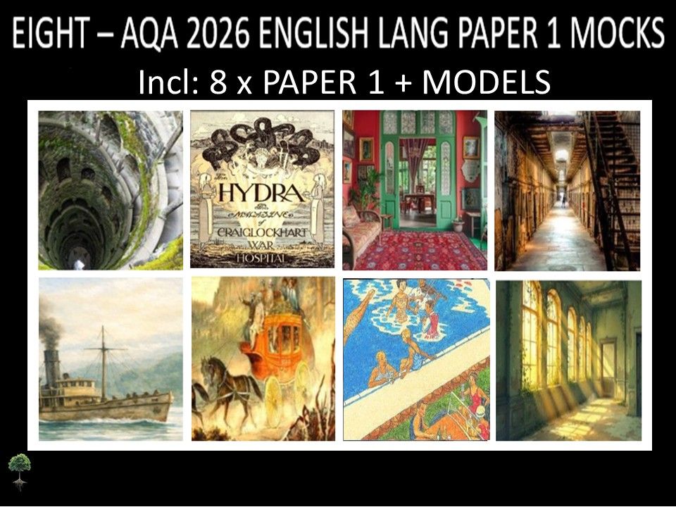 EIGHT - AQA PAPER 1 | 2026 FULL MOCKS | MODELS