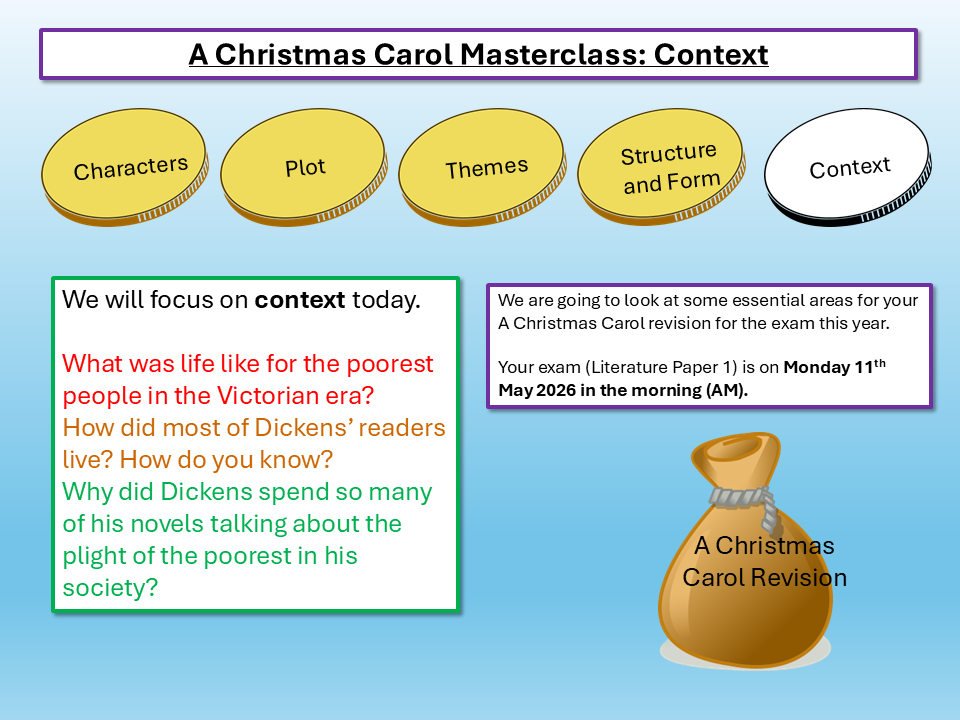 A Christmas Carol Revision 2026