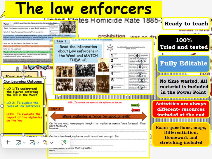 Law enforcers of the West