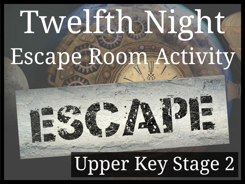 Twelfth Night Escape Room Activity