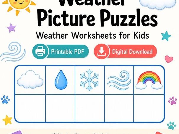Weather Picture Puzzles