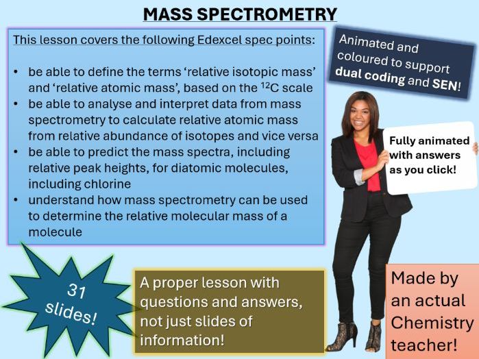 Mass Spectrometry (click for video preview)