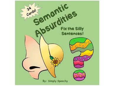 Listening Activity- Fix Silly Sentences