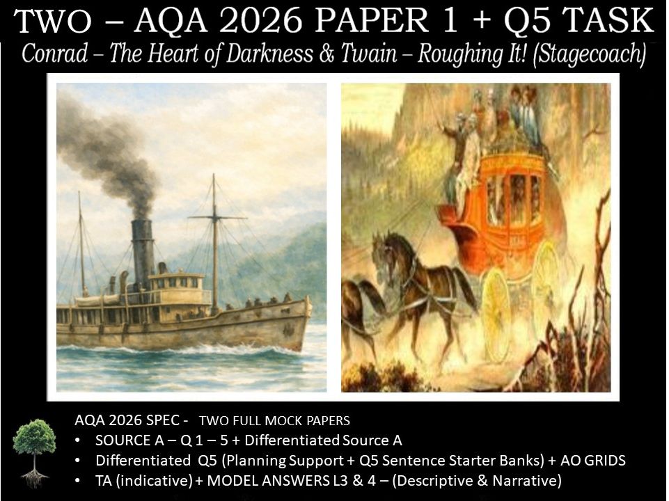 TWO - PAPER 1 | 2026 FULL MOCKS | Q5 TASKS