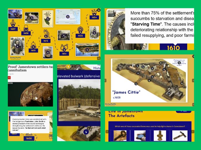 Settlements in America: Jamestown - Interactive Introduction