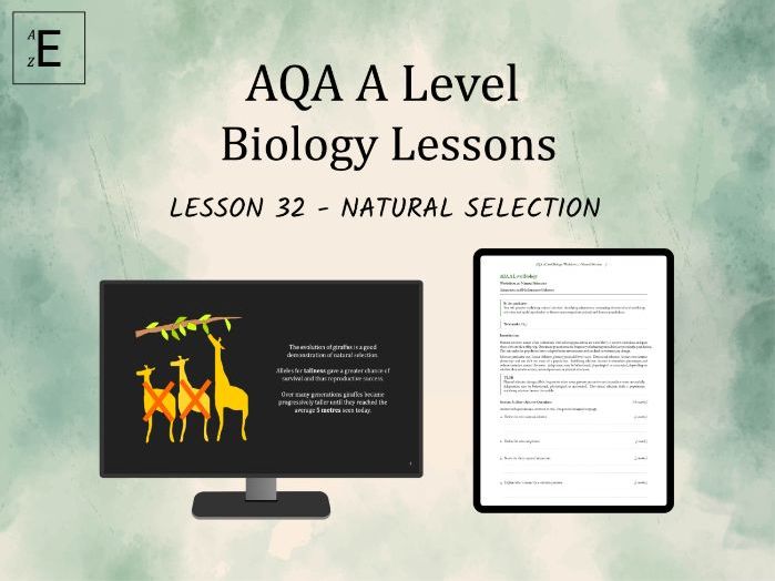 AQA A Level Biology Lesson 32 - Natural Selection