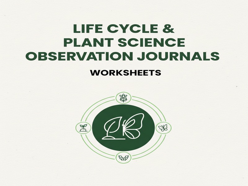 Life Cycle & Plant Science Observation Journals