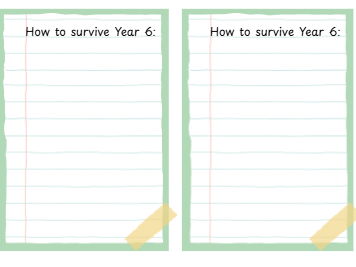 Y6 Transition - Tips to survive Y6
