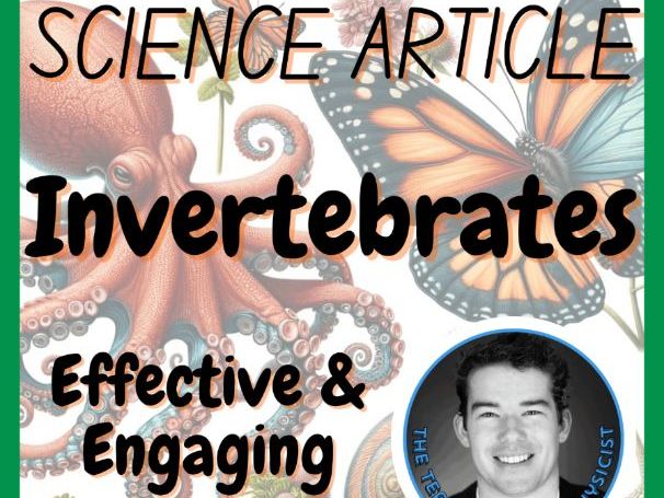 Invertebrates | Biology Science Reading Comprehension Passage & Questions