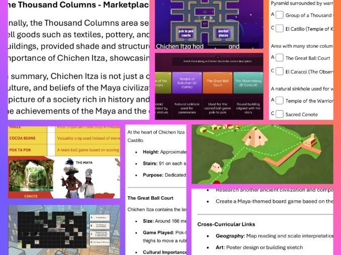 Maya Civilisation: Chichen Itza - Lesson Pack