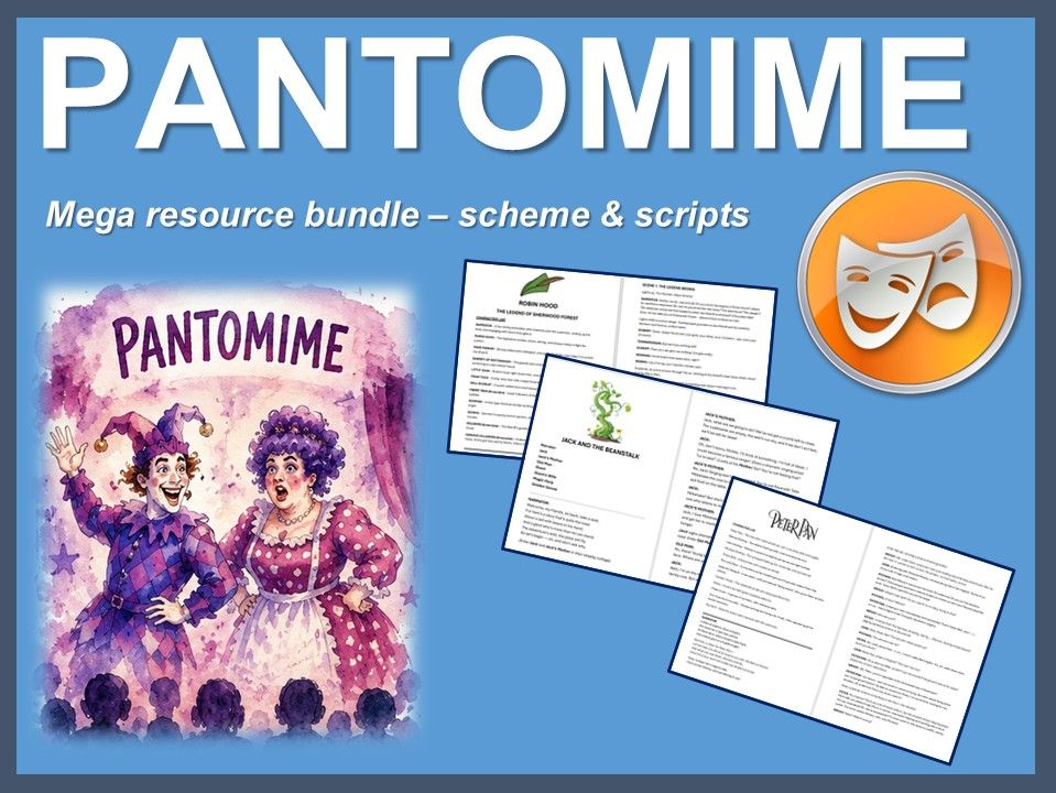 Pantomime: Mega Drama resource pack