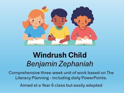 Windrush Child - 3 Weeks of Planning