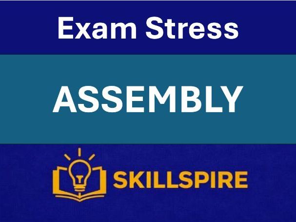FULL Exam Stress Assembly | KS4–KS5 | 20 Slides + Full Speaker Notes | Ready to Use