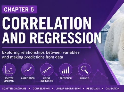 05 - Correlation and Regression S1 Teacher Pack - Pearson Edexcel International A-Level Maths